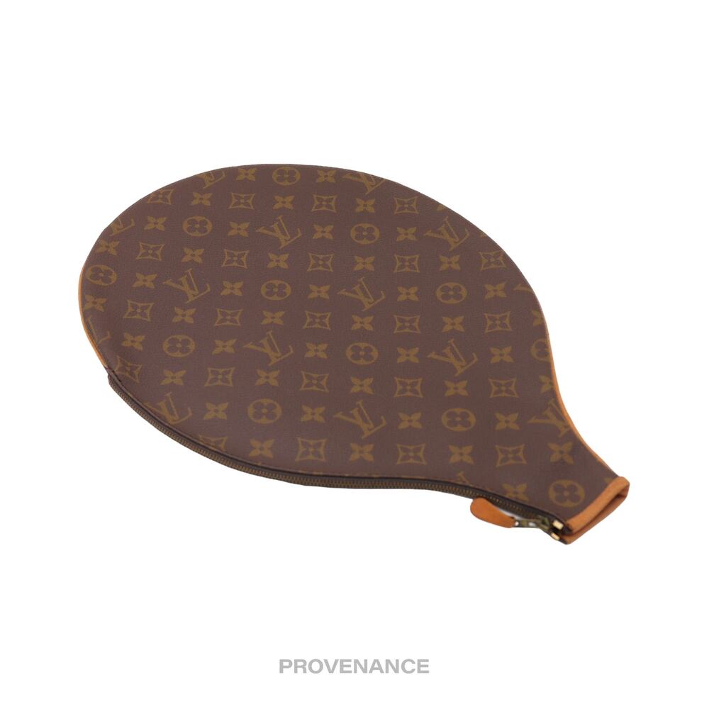 🔴 Louis Vuitton Tennis Racket Cover - Monogram Small "f" - Picture 4 of 6